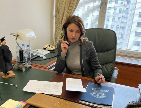 Депутат Госдумы Ирина Панькина провела прием граждан по телефону